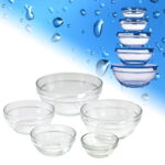 10 DELNI SET STEKLENIH POSOD