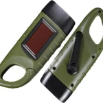 ROČNA SVETILKA NA DINAMO S SOČNIM PANELOM